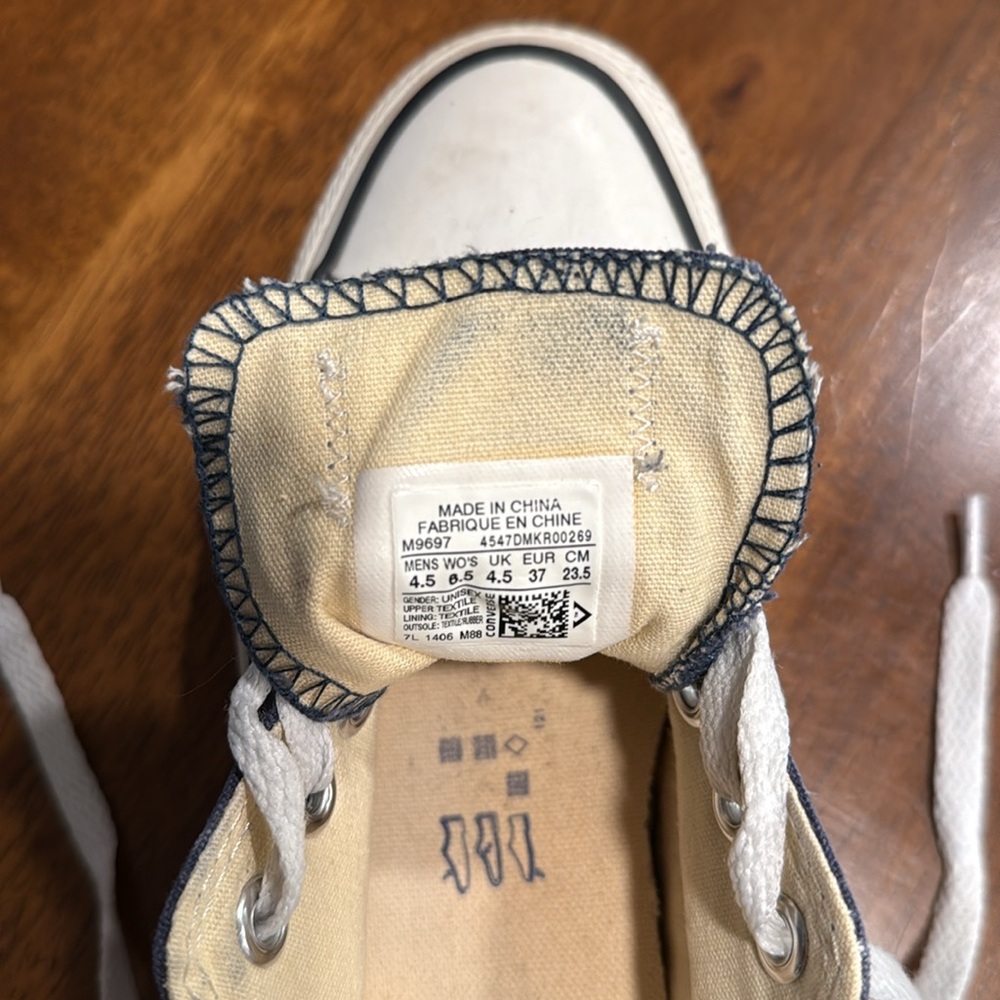 Converse All Star Navy Blue Sneakers - Picture 7 of 7